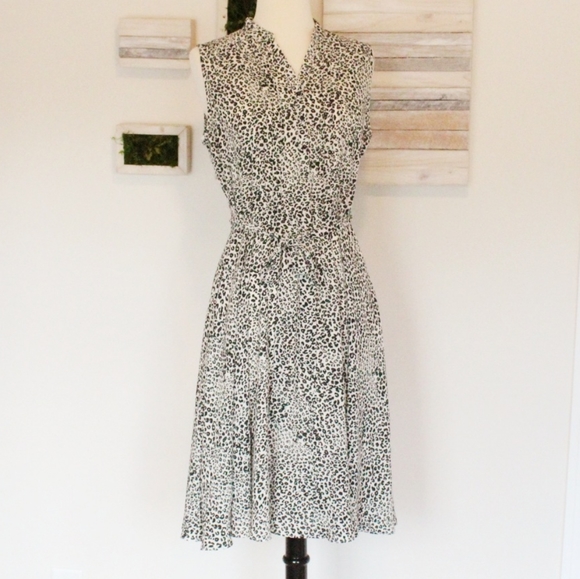 Nanette Lepore Animal Print Sleeveless Dress Sz 4 - Picture 11 of 12